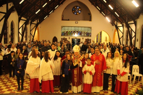 Santa Missa em honra à Padroeira Santa Joana D´Arc